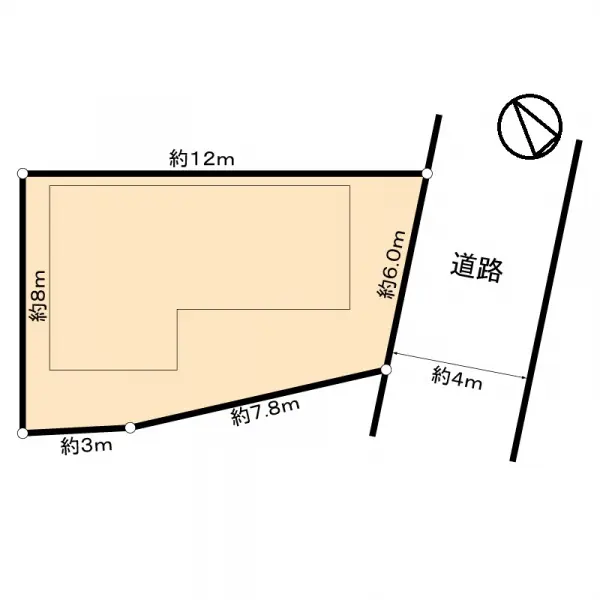 八尾市黒谷２丁目土地