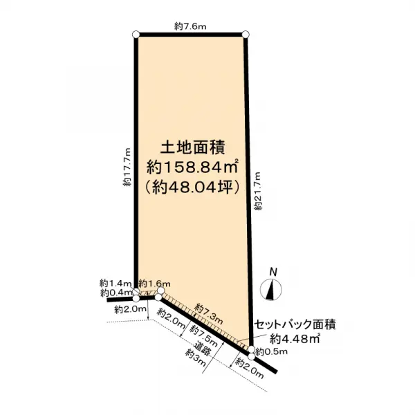 名古屋市守山区小幡中１丁目土地