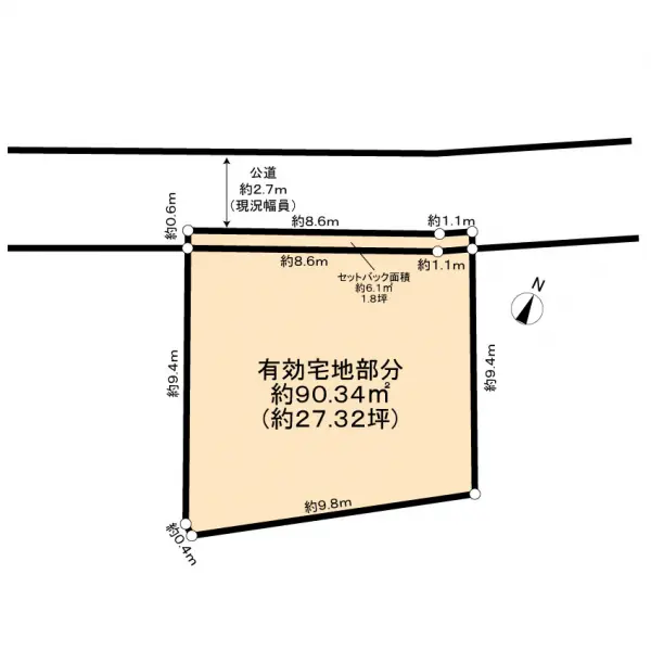 小金井市本町１丁目土地