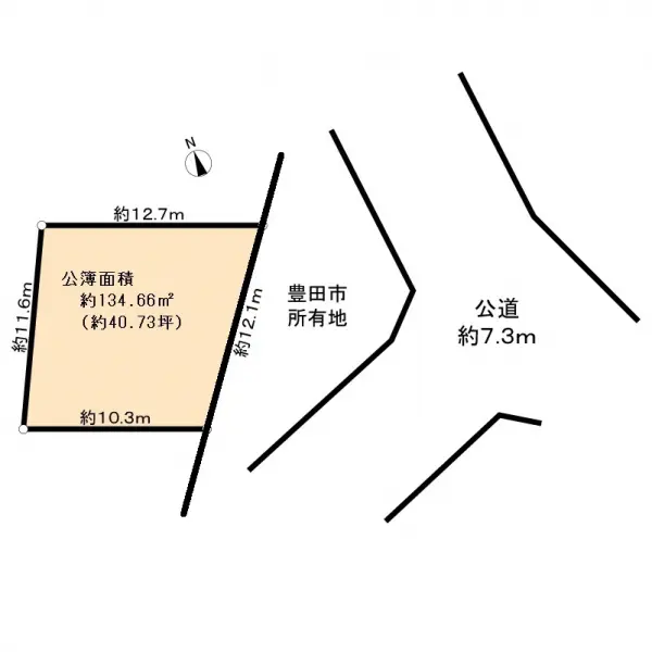 豊田市小川町１丁目土地