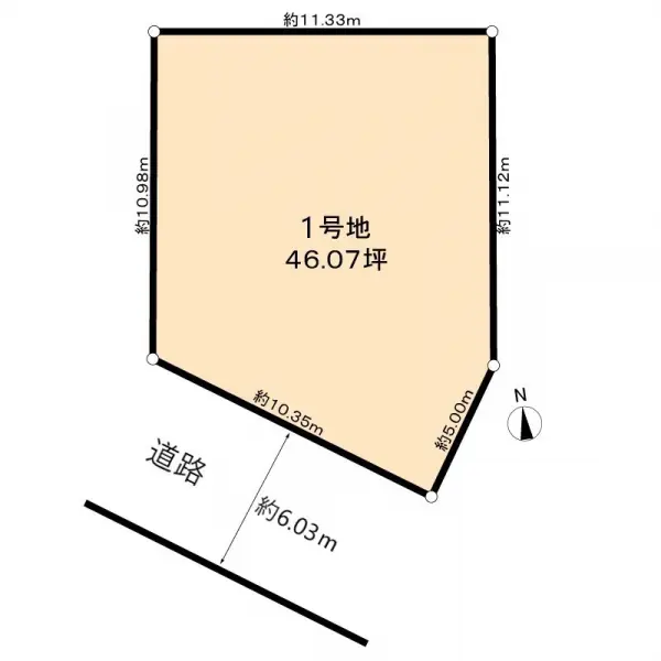 福岡市城南区東油山２丁目土地　１号地