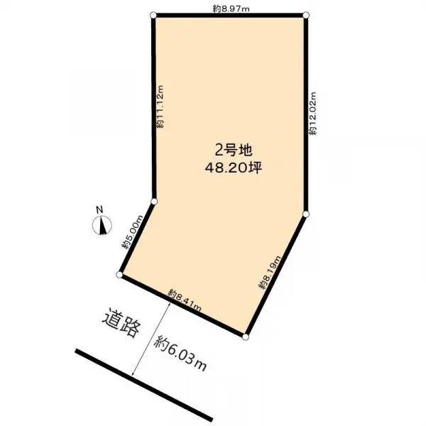 福岡市城南区東油山２丁目土地　２号地