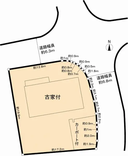堺市南区晴美台二丁土地