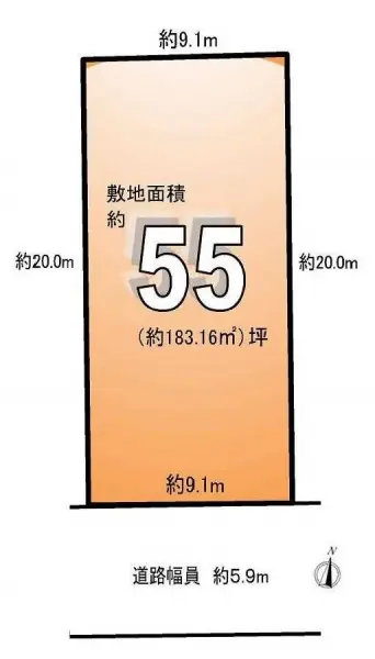 福岡市南区長住４丁目土地
