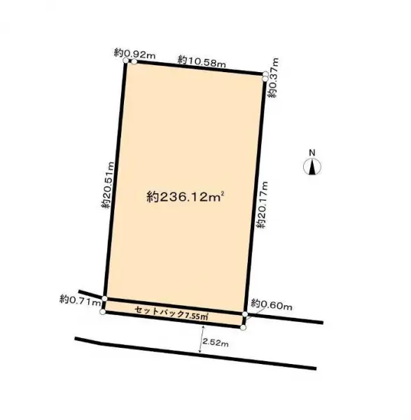 品川区大井５丁目土地