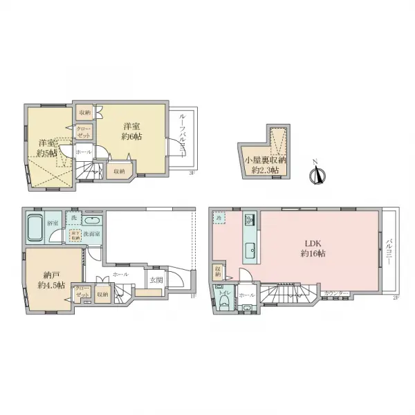 新宿区上落合１丁目中古戸建