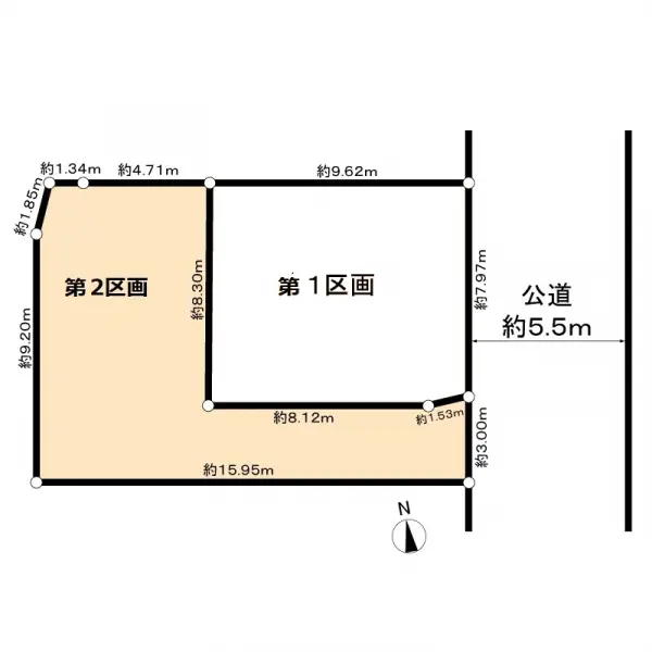 さいたま市南区根岸３丁目土地　第２区画