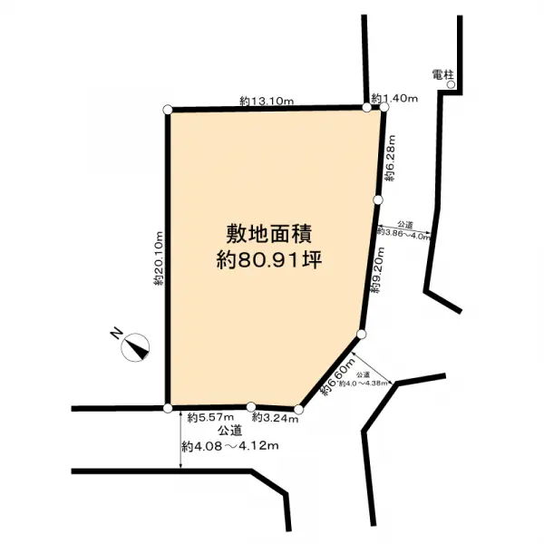 豊中市東豊中町１丁目土地