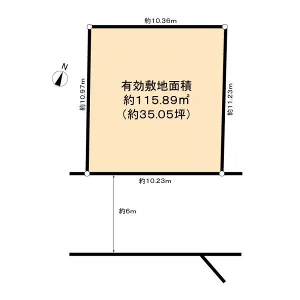 豊中市宮山町３丁目　土地