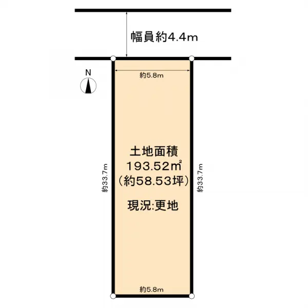京都市上京区大宮通一条上る西入栄町土地
