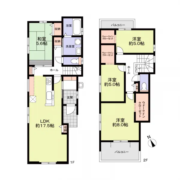 福岡市南区皿山４丁目新築戸建　１号棟