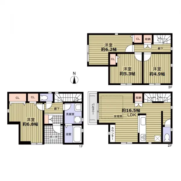名古屋市名東区香流２丁目中古戸建