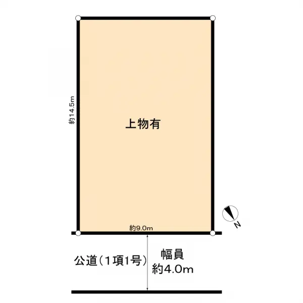 高槻市安岡寺町５丁目土地