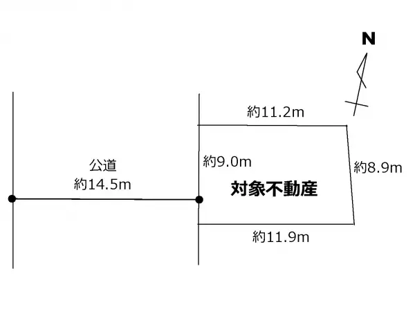 足立区中川4丁目古家付土地