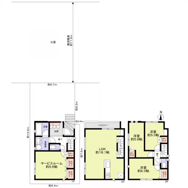 名古屋市名東区一社４丁目中古戸建