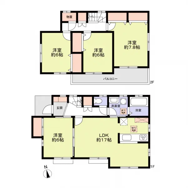 川越市大字山田中古戸建
