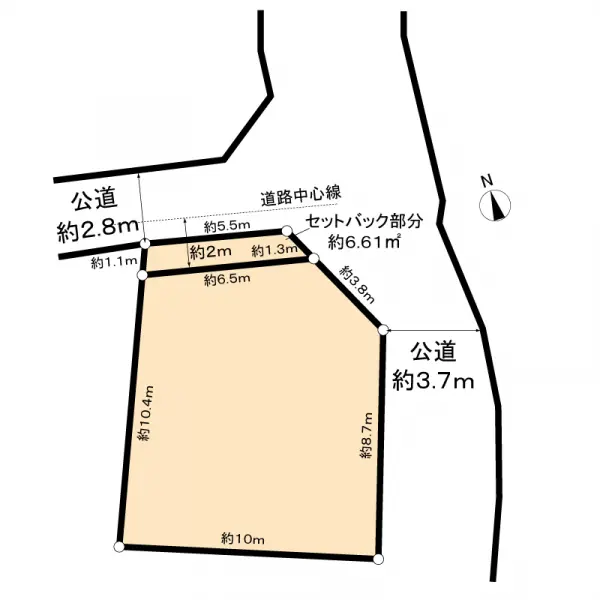 川口市桜町３丁目売地