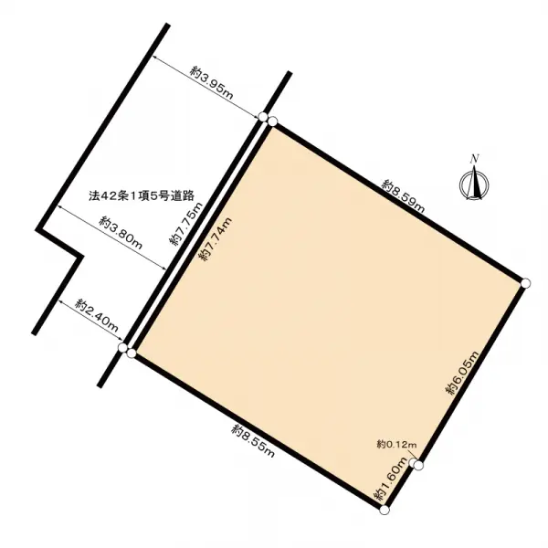 北区栄町土地