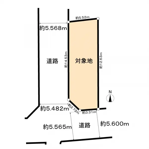 京都市右京区太秦森ヶ東町土地
