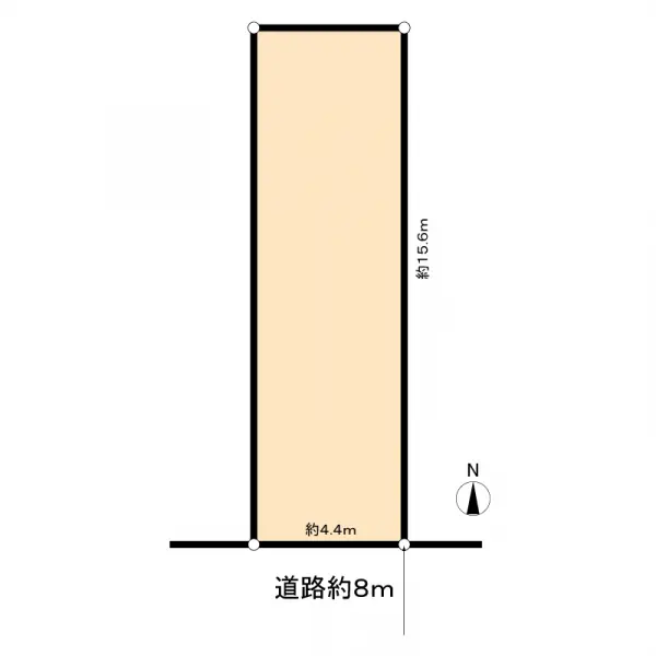 大阪市東住吉区山坂１丁目土地