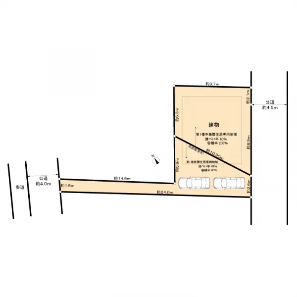 三鷹市大沢４丁目　古家付土地