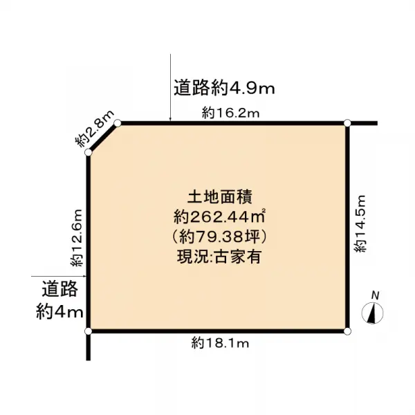 尾張旭市平子町東土地