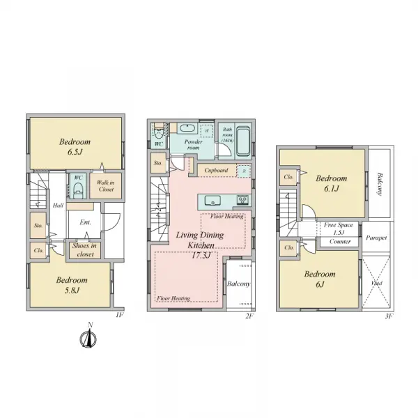 葛飾区東新小岩８丁目中古戸建