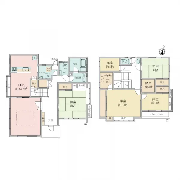 千葉市若葉区都賀の台１丁目　住友林業施工中古戸建