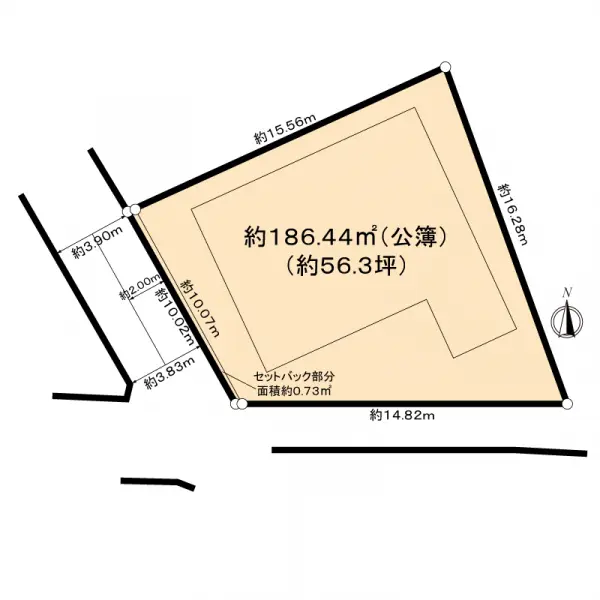 吹田市千里山西５丁目土地