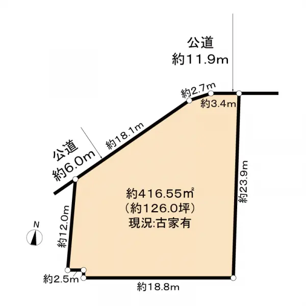 尾張旭市南新町中畑土地