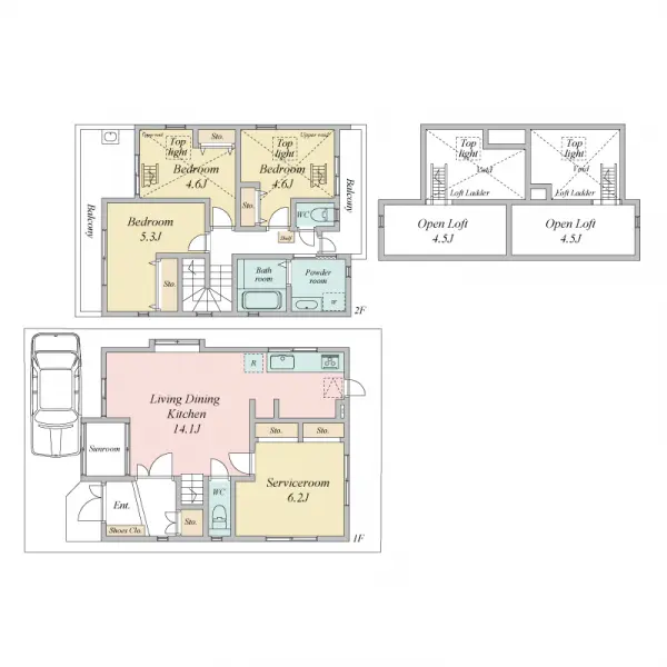 豊中市宝山町　中古戸建