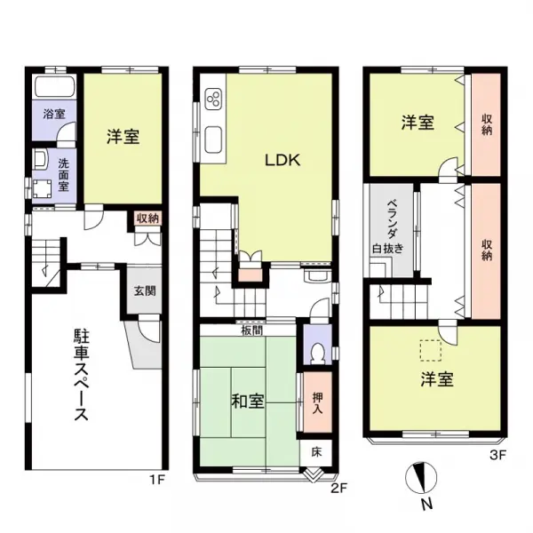 大阪市阿倍野区阪南町１丁目中古戸建