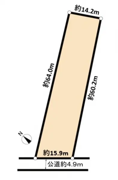 上尾市大字畔吉土地