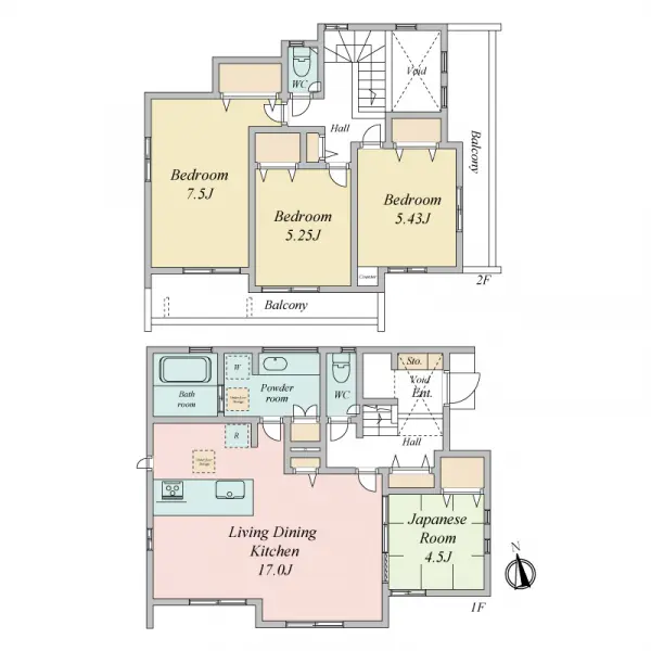 大和市上和田新築戸建　１号棟