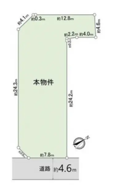 豊中市東豊中町３丁目戸建て用地５号地
