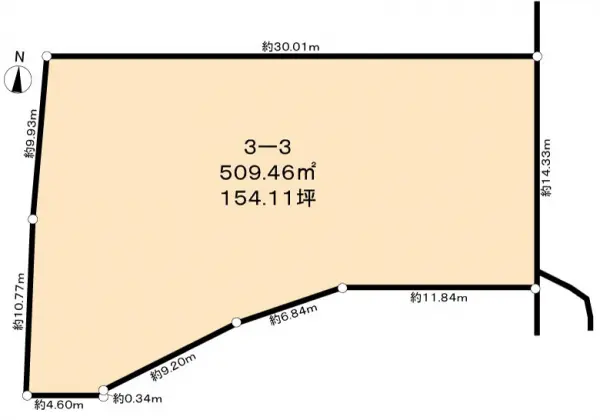 京都市左京区山端滝ケ鼻町土地