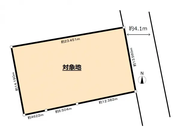 福岡市早良区西新５丁目土地