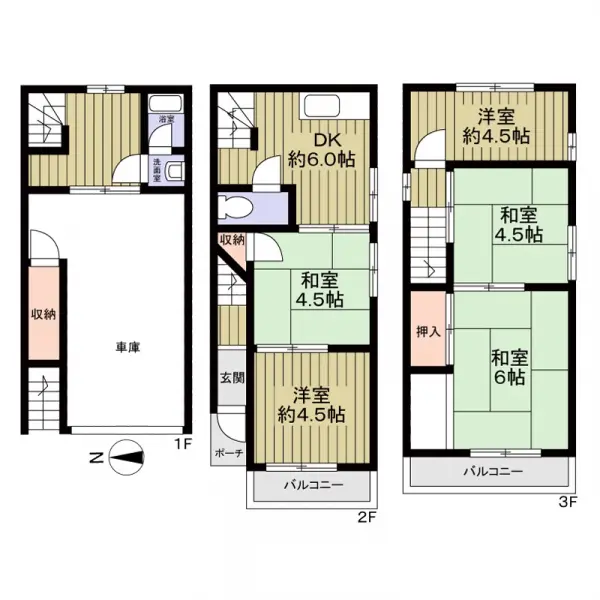 大阪市平野区瓜破東４丁目中古戸建