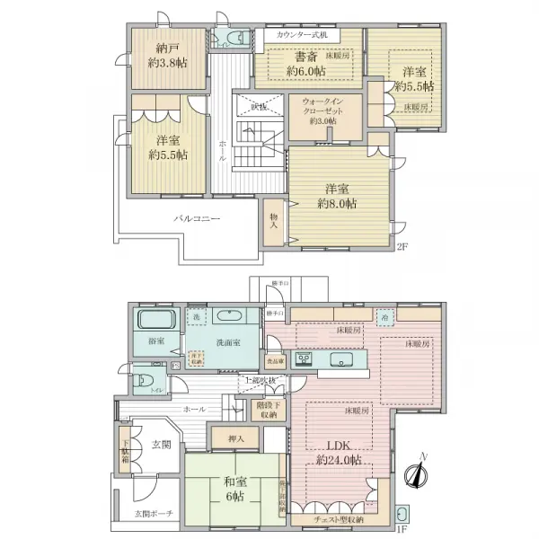 神戸市北区藤原台中町６丁目中古戸建