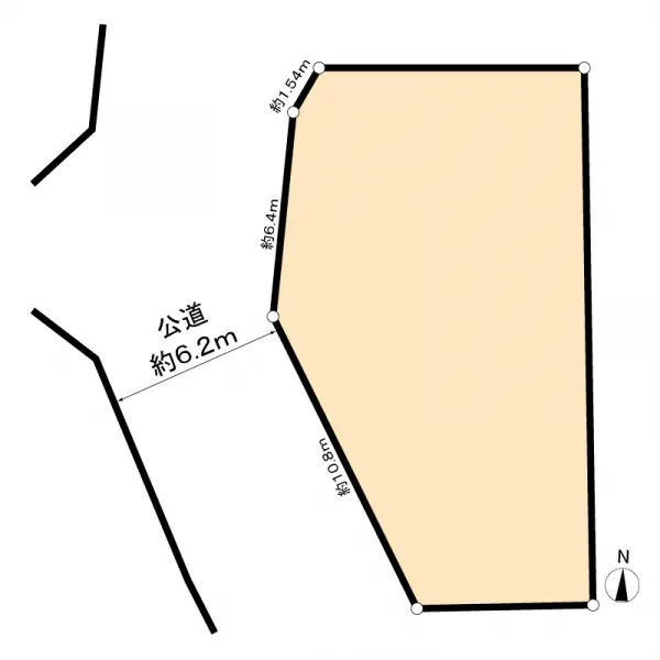 明石市魚住町西岡　土地