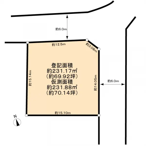 福岡市西区野方５丁目土地
