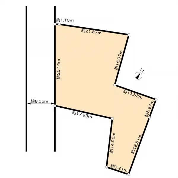 三郷市栄１丁目土地