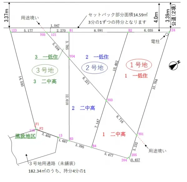 藤沢市辻堂６丁目土地【3号地】