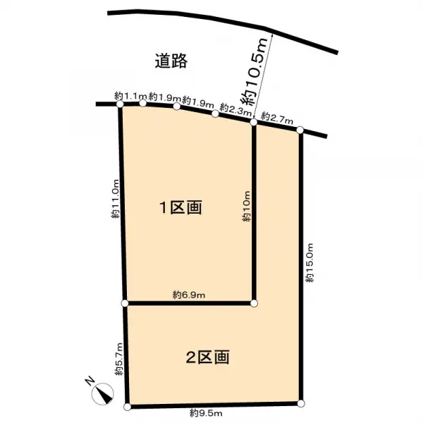 府中市西府町４丁目　第2区画