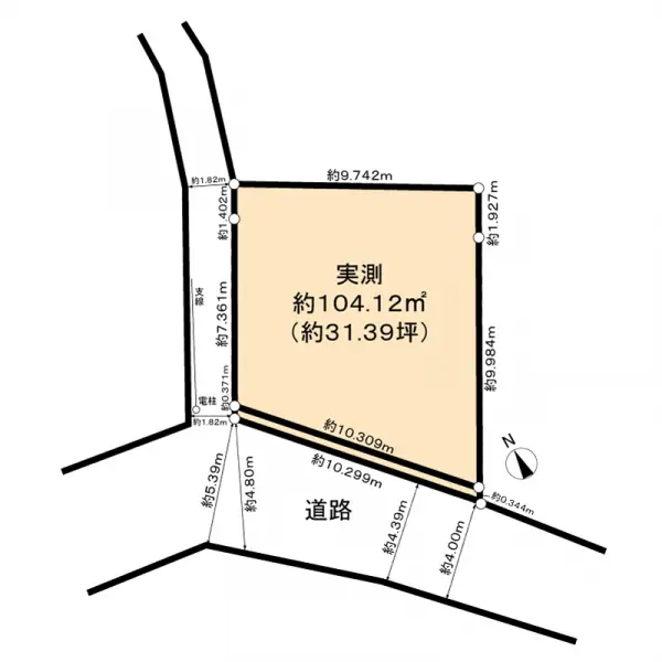 昭島市中神町２丁目土地