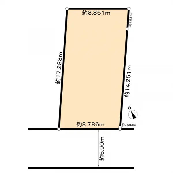 京都市伏見区桃山町正宗土地
