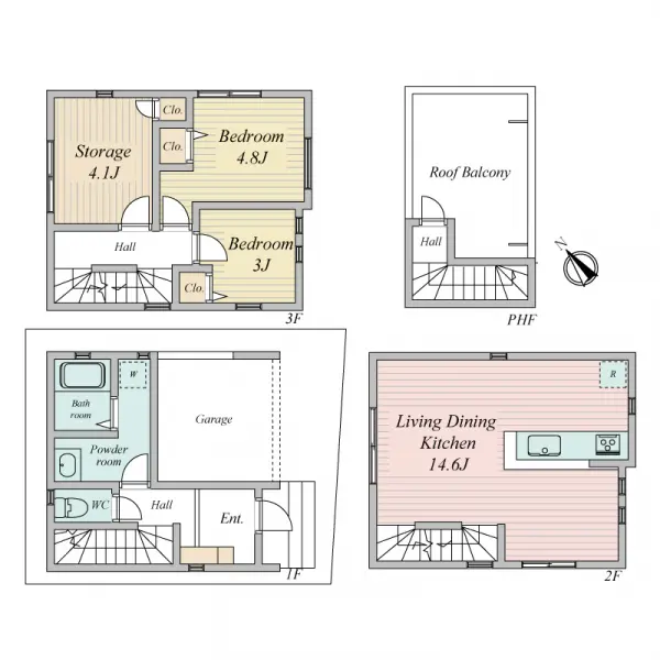 江戸川区江戸川一丁目　新築戸建