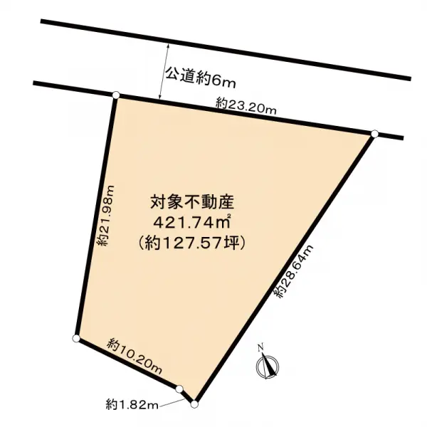 神戸市北区柏尾台土地