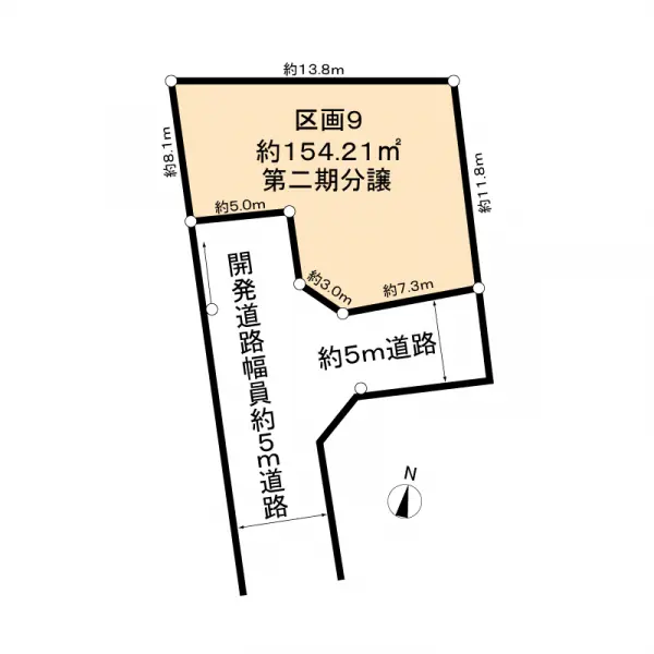 清瀬市野塩４丁目　９区画