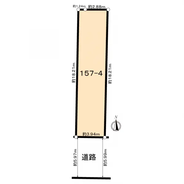 大阪市阿倍野区文の里４丁目土地